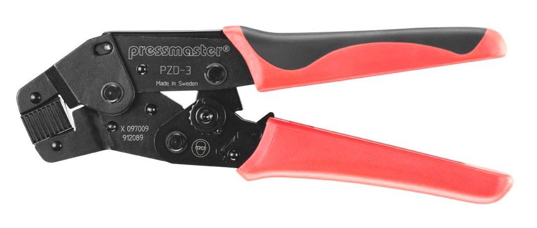 Pressmaster PZD-3 is a crimping tool for endsleeves (ferrules) - Click Image to Close